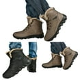 thumbnail image 5 of NOKIO Men'S Thermal Insulated Snow Boots Men'S Cozy High-Top Fleece-Lined Snow Boots Men'S Winter High-Top Frost-Resistant Boots Warm And Snow Boots Fashion In Cold Men'S Lined Winter Boots, 5 of 5