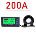 thumbnail image 3 of Battery Monitor Hall Coulomb Meter DC 8-100V 200A Lifepo4 Lead-Acid Li-Ion Lithium Capacity Power Display, 3 of 4