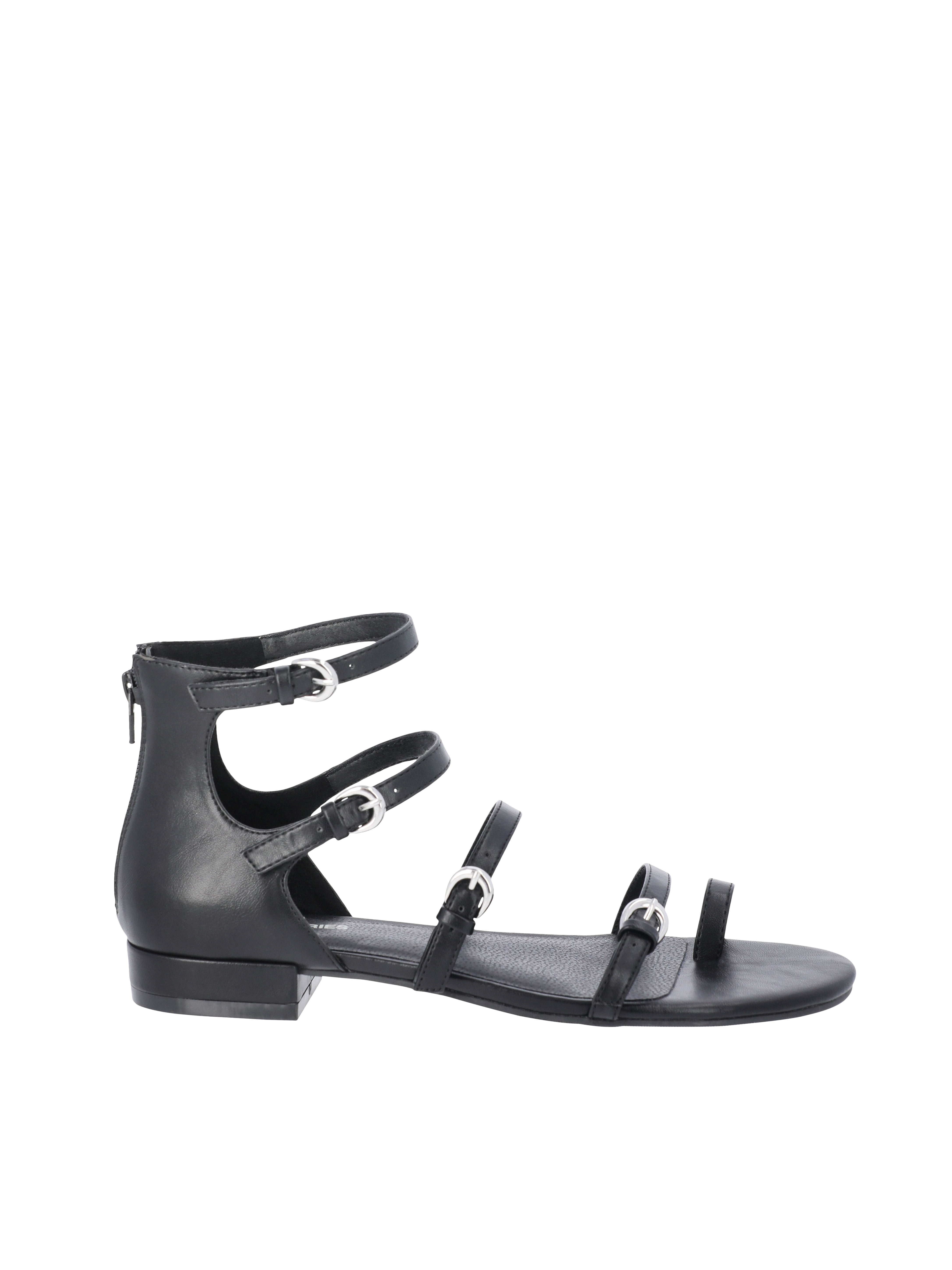 No Boundaries Women's Caged Toe Ring Sandal