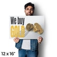 thumbnail image 4 of We Buy Gold Vinyl Decal 5 Pack of 12 Inch x 16 Inch Weatherproof Heavy-Duty Adhesive Backing | Reliable Services, Trusted Shops, Professional Signage | Made in USA, 4 of 6