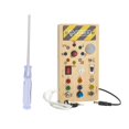 thumbnail image 4 of Montessori LED Busy Board Switch Light Sensory Board Sensory Toys with Light With Screwdriver, 4 of 9
