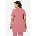 thumbnail image 2 of Roaman's Women's Plus Size Two Pocket Soft Knit Swing Tunic, 2 of 4
