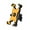 🔥 Yellow_Hot#11377, variant on Bike Phone Mount for 3.5-6.8" Phones | Shockproof Handlebar Holder | 360° Rotation, Quick Clamp, Non-Slip Pads | PVC, Red/Yellow/Blue | Fits Bicycle, Motorcycle, Scooter, Treadmill