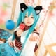 thumbnail image 5 of 1 diadema con orejas de gato de peluche, bonita diadema para cosplay., 5 of 8
