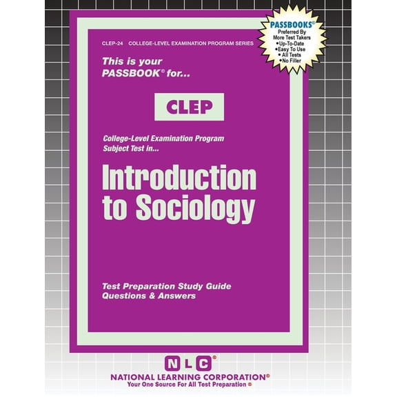 College-Level Examination Program Series Introduction to Sociology, Book 24, (Paperback)