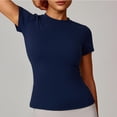 thumbnail image 5 of YgkuHd Womens Workout Tops Women's Buttery Soft Crew Neck Short Sleeve T-Shirt | Slim Fit Moisture Wicking Active Tee for Yoga, Workout & Casual Everyday Wear, 5 of 5