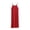 Wine, variant on Asxite Plus Size Womens Pajamas Loose Spaghetti Strap Crew Neck Solid Short Sleep Dress