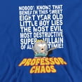 thumbnail image 2 of South Park Professor Chaos Unisex Adult Pull-Over Hoodie,Royal, 3X-Large, 2 of 6