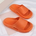 thumbnail image 5 of adviicd Toddler Slippers Boys Kids Cloud Slides Boys Girls Shower Slippers Slip on Slide Sandals Non-slip Summer Beach Pool Shoes (Orange,2.5), 5 of 5