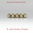 thumbnail image 1 of Gas Brazing Torch 5Pcs Nozzle Oxygen Propane Acetylene Liquified Soldering Tools, 1 of 4