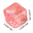 thumbnail image 3 of Stress Balls Ice Cube, Square Stress Cube with Sequins, Soft Silicone Squeezable T-oy - Slow Rising Stress Relief Sensory T-oys for Adults Ice Cube Fidget Squeezable Stress Ball TPR Material, 3 of 6