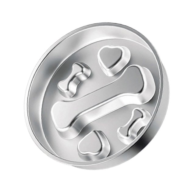 Slow Feeder Dog Bowl,Food Grade Stainless Steels,Slow Feeder for Small Breeds Puzzle Mazes Bowl to Slows Down Eating Multicolor