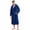 Royal Blue, variant on Mens Fleece Robe with Hood, Soft Bathrobe Plush Robes for Men(Royal Blue,Large-X-Large)