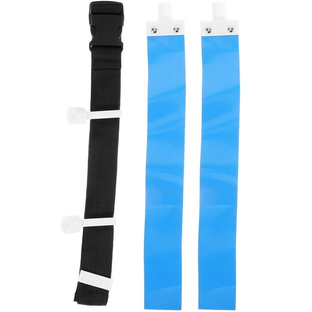IFANLANDOR Accessoires de Football 1Pcs Ceinture pour Débutants avec Drapeaux Réutilisables et Ajustables 41.5x2in