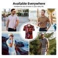thumbnail image 6 of Lsque Five Nights At Freddy'S Pattern Golf Shirts for Men Dry Fit Print Moisture Wicking Performance Short Sleeve Polo Shirt-X-Large, 6 of 7