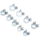 thumbnail image 1 of 135 zinc plated mini fuel pipe clamps, 8-18 mm, 1 of 3