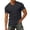 32#Navy, variant on Mens Short Sleeve Pocket T-Shirts Casual Summer Cotton V Neck Tee Tops
