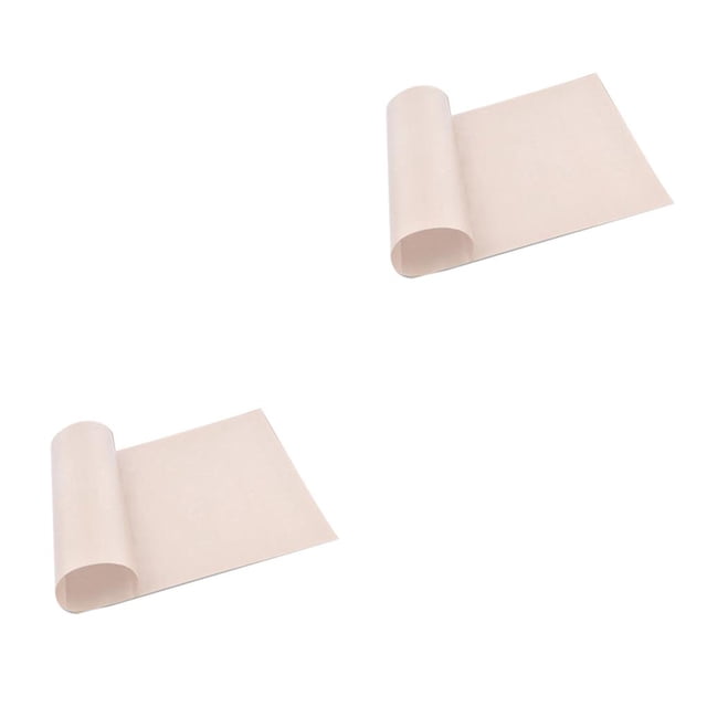 kurtrusly Baking Mats Heat-resistant Reusable Non-stick DIY Crafts Cake Pastry Cooking Pads Bakeware Household Restaurants White S 2Set