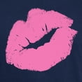 thumbnail image 3 of CafePress - Big Pink Smooch Dark T Shirt - Men's Classic Graphic Cotton T-Shirt, 3 of 4