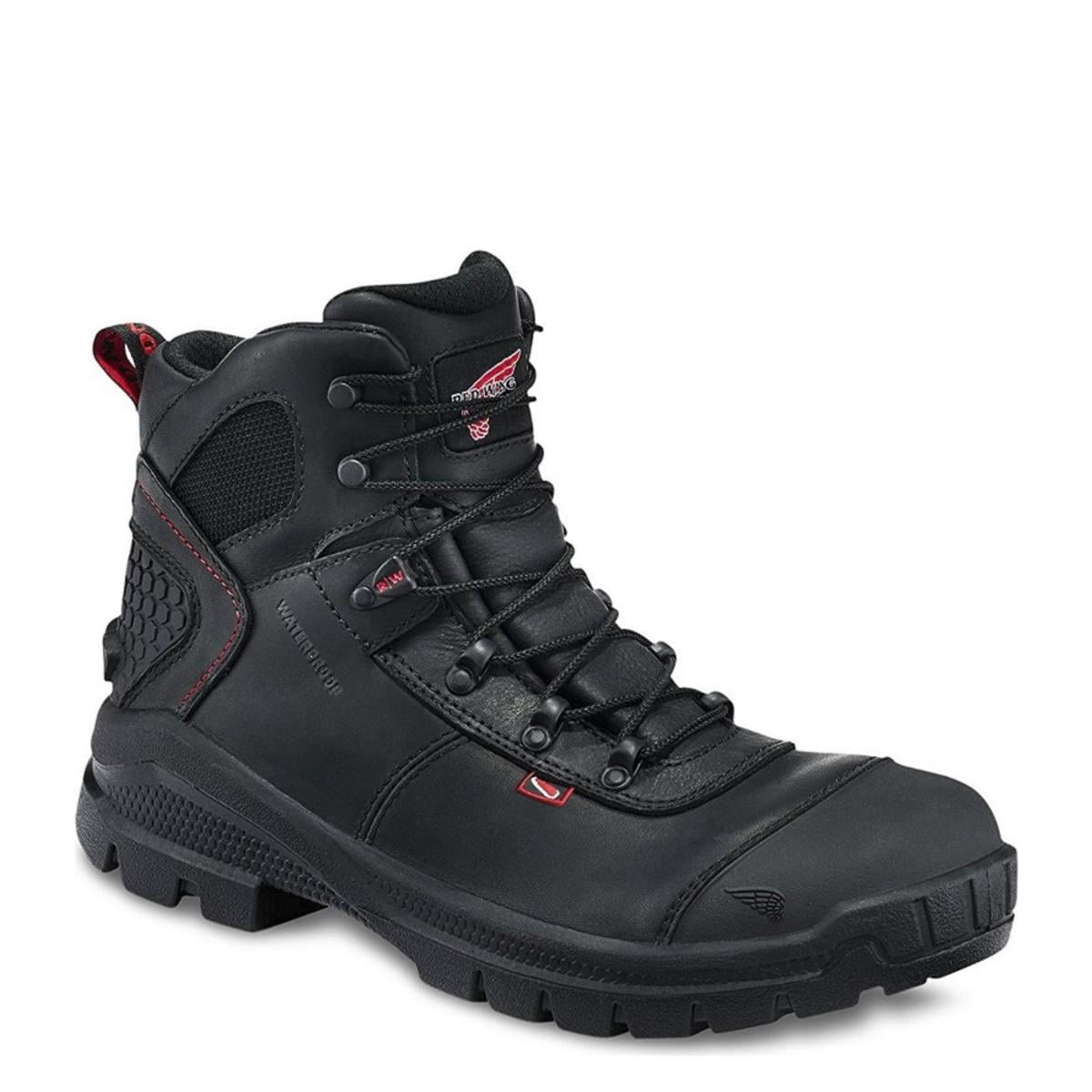 Red Wing Crv Mens Black/Red Boots - Walmart.com