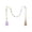 purple, variant on Wood Beads Garland Tassel Garland Farmhouse Rustic Prayer Beads Boho Beads with Tiered Tray Decorations Wall Hanging Decor - pink
