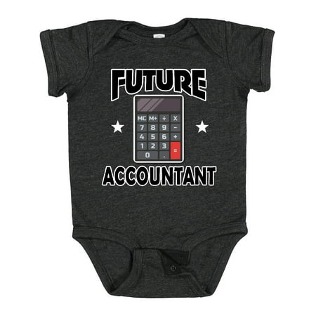 

Inktastic Accounting Future Accountant Baby Outfit Gift Baby Boy or Baby Girl Bodysuit