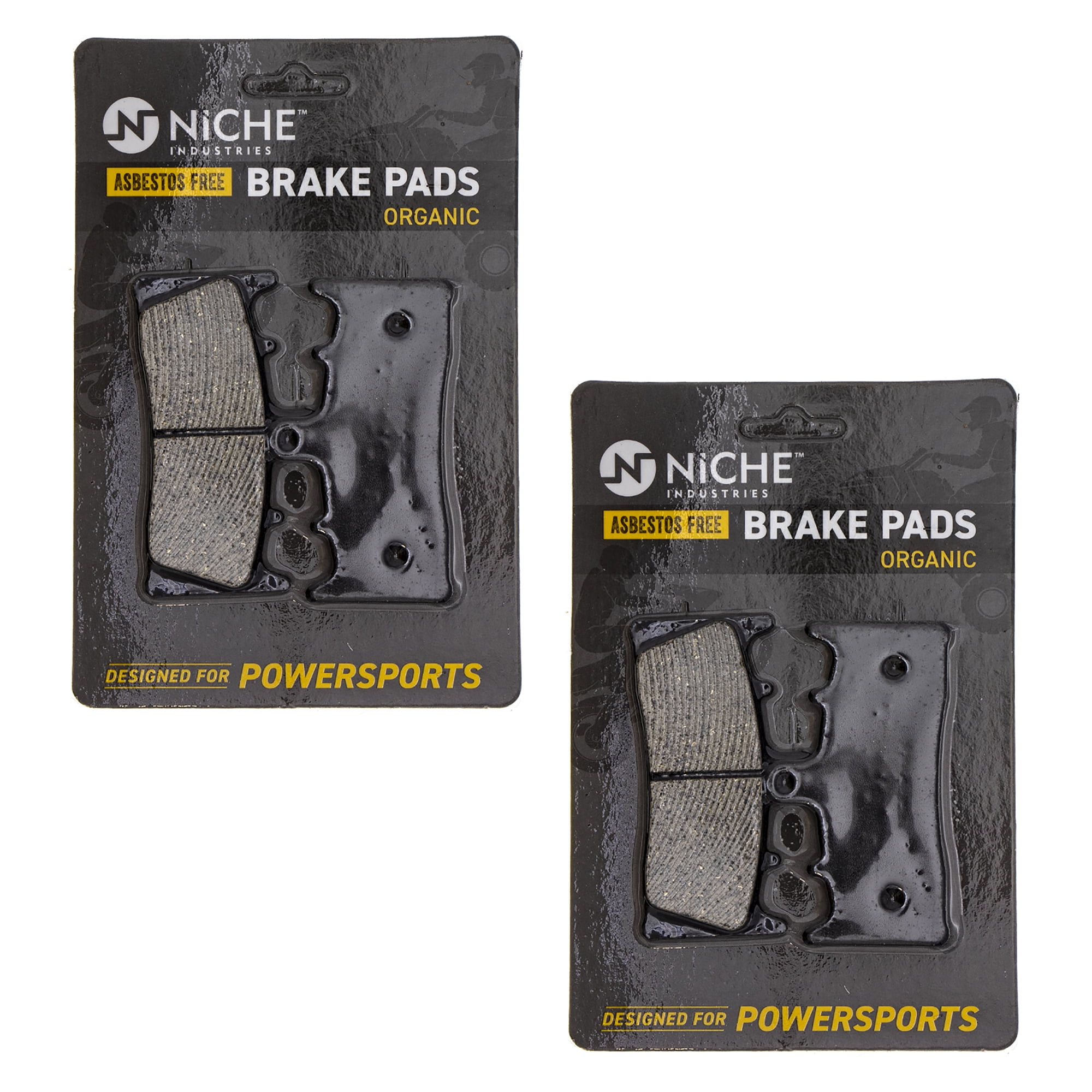 Niche Complete Organic Brake Pad Set for Kawasaki Ninja