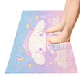thumbnail image 5 of Haosy Cute Cinnamoroll with Star Moon Bathroom Rugs Non Slip Absorbent Soft Plush Quick Dry Bath Mat, 39"x20", 5 of 8