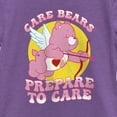 thumbnail image 2 of Girl's Care Bears Valentine's Day Love-a-Lot Bear Prepare to Care  Graphic Tee Purple Berry X Small, 2 of 4