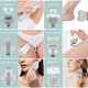 thumbnail image 3 of Recortadora Eléctrica para Mujeres 6 en 1, Afeitadora Indolora en Seco y Húmedo para , Axilas, Bikini, Piernas, Cabezales Reemplazables, 3 of 5