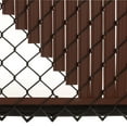 thumbnail image 4 of Maximum Privacy Brown SoliTube Slats™ for 8ft Chain Link Fence, 4 of 9