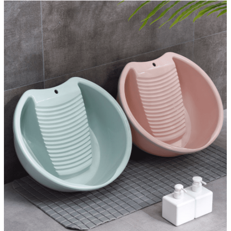 Washboard For Laundry PP Wash Board For Hand Washing Clothes Portable  Laundry Board Wash Basin For Home Dormitory Travel