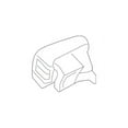 thumbnail image 3 of New Genuine Nissan Escutcheon-Outside Handle,Front Door Rh 806446MA1A OEM, 3 of 10