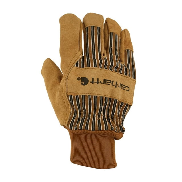 Guante de trabajo Carhartt Insulated System 5 Suede para hombre, color marrón