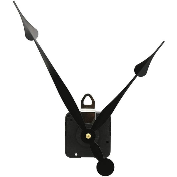 High Torque Quartz Clock Movement Replacement Parts with 235 mm / 9.25 Inch Long Spade Hands