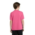 thumbnail image 2 of Sport-Tek Youth PosiCharge RacerMesh Tee-XL (Bright Pink), 2 of 5