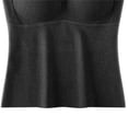thumbnail image 3 of Hurxie Women's Tank Tops Sleeveless Underwear Camisole Base with Built in Bra,1 Piece Black ,M, 3 of 4