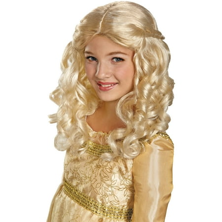 Child Pocahontas Wig - Aurora Wig Child Halloween Accessory
