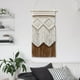 thumbnail image 4 of Macramé para colgar en la pared, tapiz tejido a mano, telón de fondo con borlas, tapiz tejido para decoración de pared, para dormitorio, sala de, 4 of 9