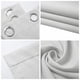 thumbnail image 4 of Cortinas gruesa impermeable Luz de bloqueo Patio Macarena Cortina opaca 52x84in, 4 of 6