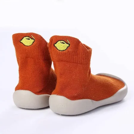 

GEDER-S Toddler Baby Sock Shoes Non-slip Floor Socks With Fruit Print