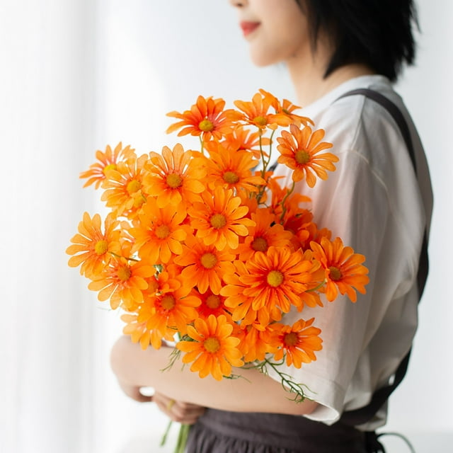 Simulation Of Artificial Flowers Flower Arranging Imitation Bouquet Silk Flower仿真花束摆件绢花 B