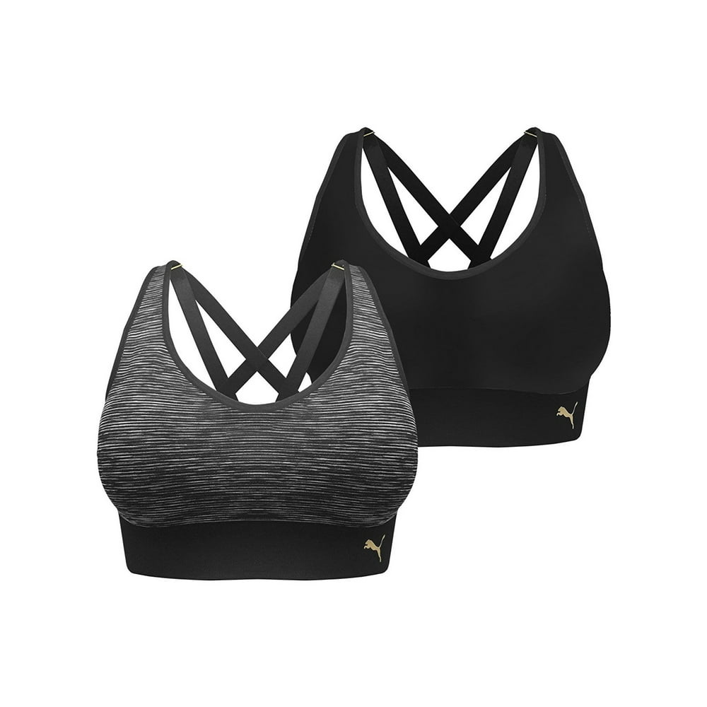 puma triangle bra