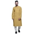 thumbnail image 2 of Atasi Mens Summer Kurta Shirt Printed Long Kurta Cotton Poplin Ethnic Shirt, 2 of 7
