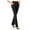 #01-Black, variant on ZQGJB Women's Yoga Dress Pants Bootcut Stretchy Work Pants Business Office Casual Solid Color High Waist Straight Leg Slacks Trousers with 3 Pockets #01-Black XL