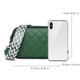 thumbnail image 2 of Bolso Bandolera Mujer Cuero Genuino Vintage Hombro Mujer Satchel Verde, 2 of 7