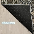 thumbnail image 5 of Addison Rugs Chantille Indoor/Outdoor Traditional Global Black Machine Washable Rectangle Rug, 3' x 5', 5 of 8