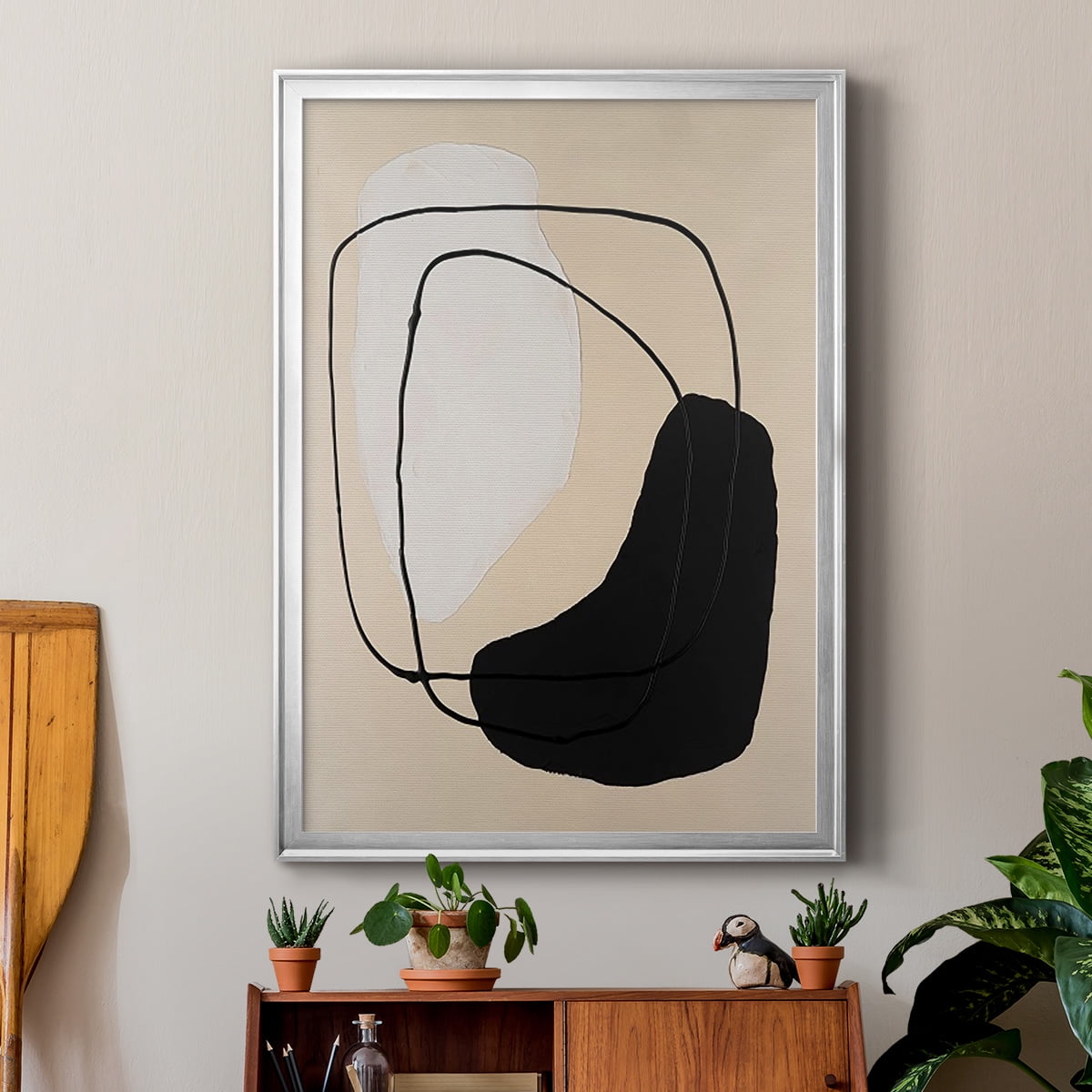Avant Mod I Premium Framed Print, in Gold, Black, or Silver - Ready to Hang
