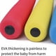 thumbnail image 4 of Bate De BéIsbol Con Pelota De 64 Cm, Divertido Juego Para NiñOs Y Adultos, Bate De BéIsbol Ligero Con Pelota De Entrenamiento, Color Amarillo, 4 of 5