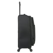 Protege 5-Piece Softside Spinner Luggage Set, Black